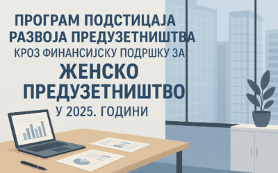Програм подстицаја развоја предузетништва кроз финансијску подршку за женско предузетништво у 2025. години
