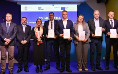 EU INTEGRA: Potpisani ugovori za prve projekte integralnog teritorijalnog razvoja u Srbiji
