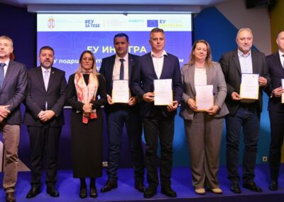 EU INTEGRA: Potpisani ugovori za prve projekte integralnog teritorijalnog razvoja u Srbiji